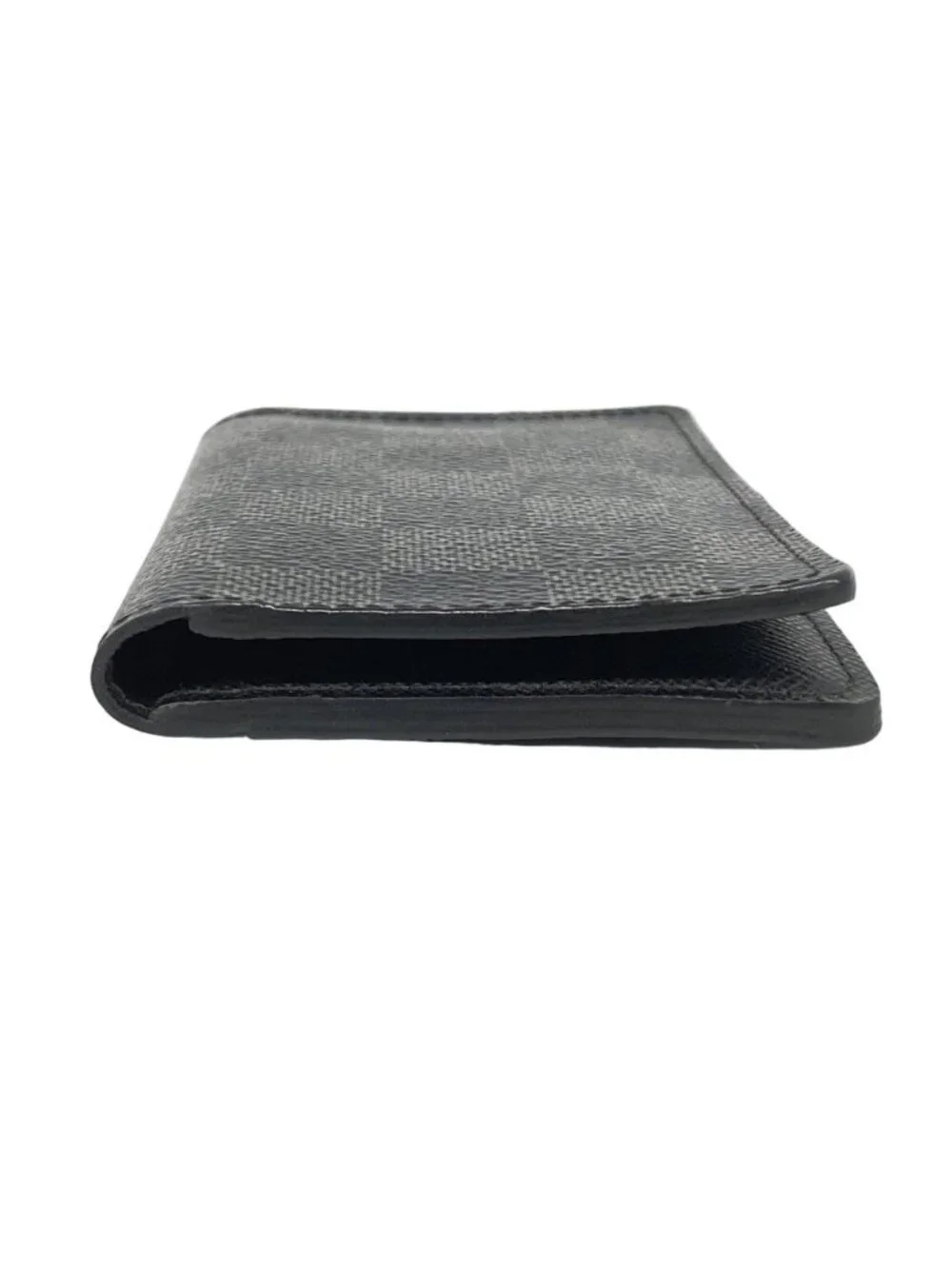 Louis Vuitton Card Case Damier Graphite Organizer de Poche Black Gray